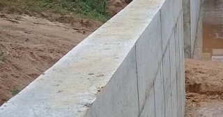 Строительство подпорной стенки из бетона в Рубцовске в октябре